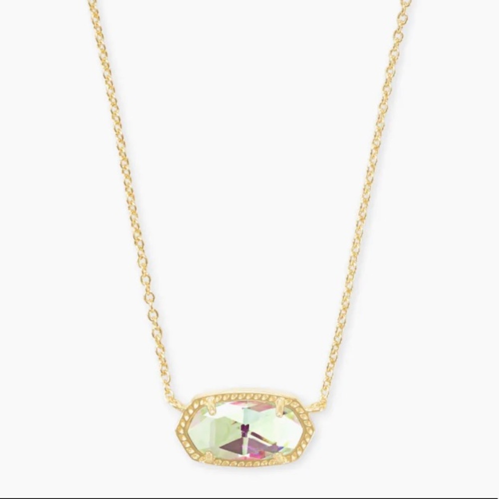 COPY - Kendra Scott Dichroic Elisa Necklace Gold